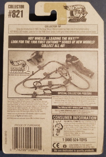 Vintage 1997 Hot Wheels '96 Mustang Convertible #821 - Picture 6 of 6