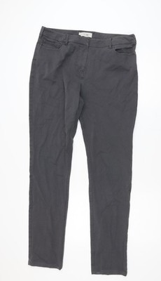 Hobbs Stretch-Damenjeans grau gerades Bein UK 14
