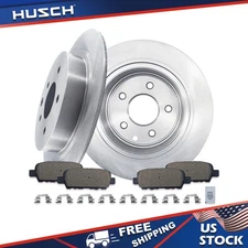 11.46 inch Rear Brake Disc Rotors Ceramic Pads Kit for Nissan Altima Maxima