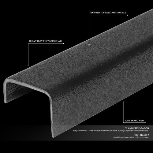 Fit 00-05 Toyota Tundra Pickup Truck Bed Front Rail Molding Cap Protector Cover - Bild 2 von 8