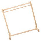 Wooden Doll Coat Dress Hanger Rack Doll Clothes Organizer for Household