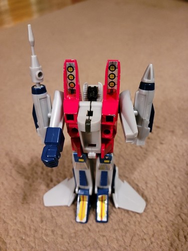 1984 Transformers Starscream Figure & Accessories - a Hasbro Decepticon - Picture 9 of 13
