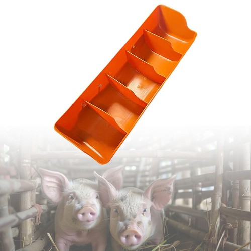 Pig Feeder Bowl Easy to Clean Piglet Feeding Trough for Poultry Cattle Puppy - Picture 5 of 6