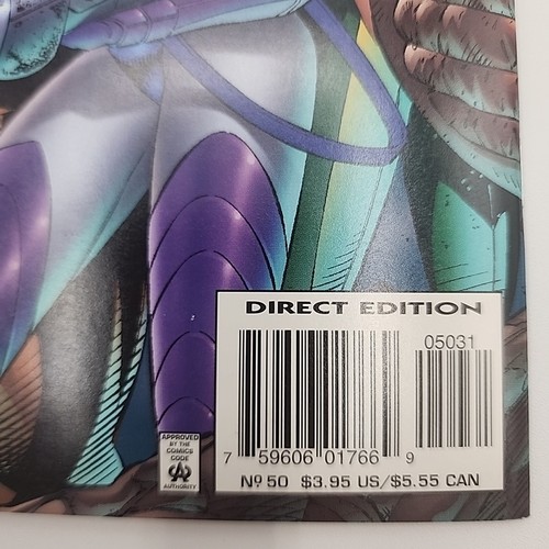 X-Force #50 (1995) Liefeld Variant Gatefold mit Folieninlay! - Bild 11 von 12