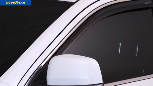 Side Window Deflectors Rain Guards for 2022-2025 Jeep Grand Cherokee - Video 1 of 1