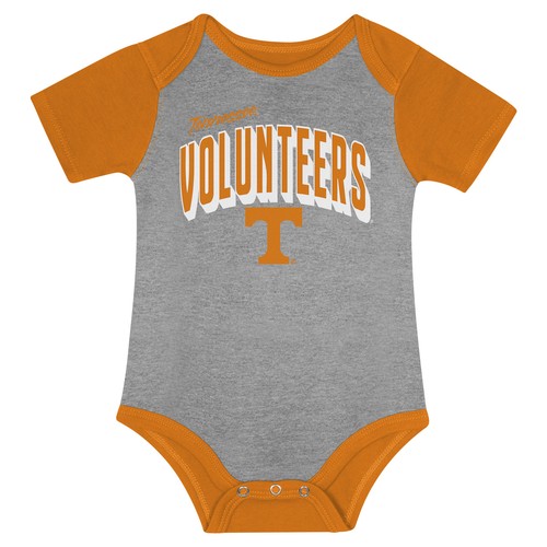 Newborn & Infant Tennessee Volunteers Dynamic Duo Bodysuit, Bib & Cuffed Knit - Picture 2 of 5