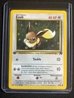 Pokémon TCG Eevee 55/82 1st Edition (Evoli) GERMAN