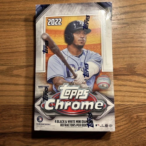 2022 Topps Chrome Factory Sealed Hobby Lite Baseball Box In Hand - Quantity