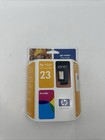 OEM HP 23 trójkolorowy wkład atramentowy oryginalny nowy zapieczętowany exp.