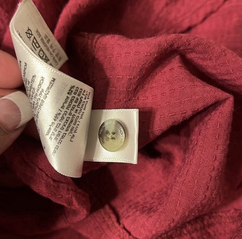 Bundle 2 ExOfficio Shirt Blouse Sz L Long Roll Tab Sleeve Vented Outdoor Hiking - Picture 11 of 11