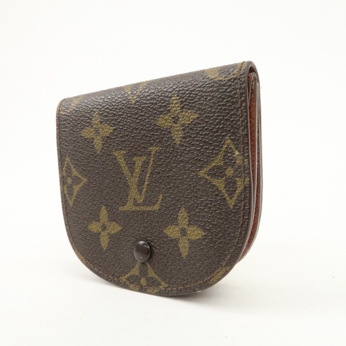 Auth Louis Vuitton Monogram Set of 2 Canvas Coin Case M61930 M61970 Used F/S - Picture 13 of 24