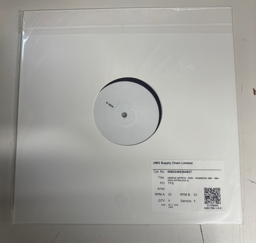 Test Pressing Vinyl - Now Yearbook 1980-1984 Vinyl Extra Vol 2 - 5 LP - NEW - Picture 3 of 12