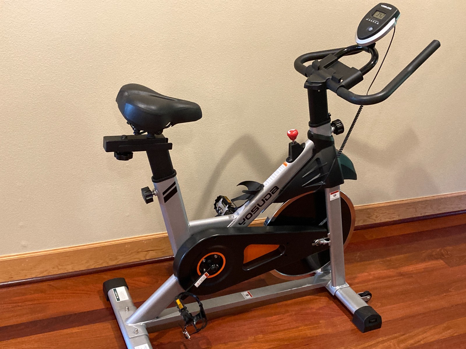 YOSUDA Plus Model  Stationary Indoor Exercise Bike, 1 year old