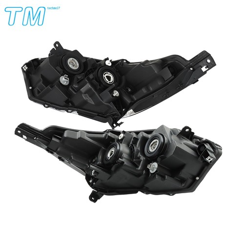 Left&Right Side For Honda HRV 2019-2022 Headlight Assembly Halogen Black Housing - Picture 5 of 10