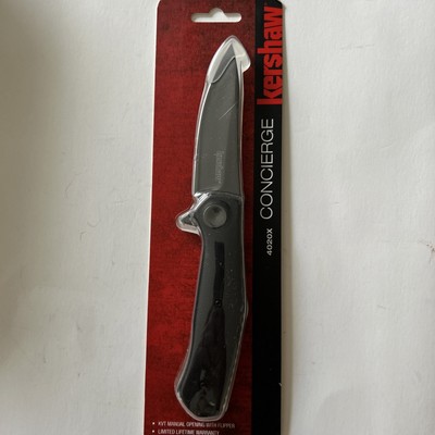 New Kershaw 4020X Concierge Linerlock Folding Pocket Knife 3.5 Inch Blade