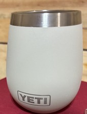 YETI Rambler 10oz Wine Tumbler Vacuum Insulated Stainless Steel White