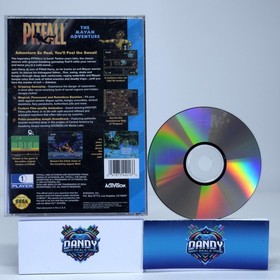 Pitfall CIB W/ Manual - Sega CD