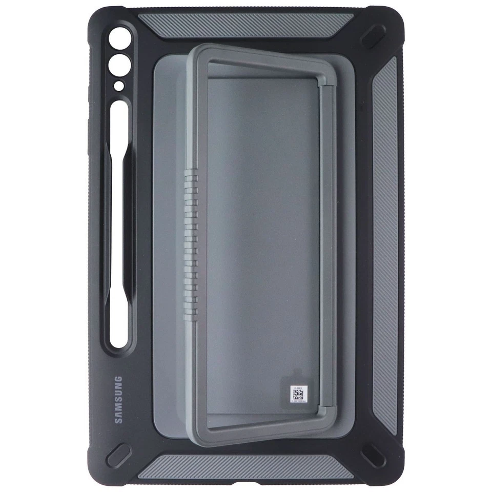 Samsung Official Outdoor Cover for Samsung Galaxy Tab S9+ / S9+ 5G - Black/Gray - Image 2 of 4