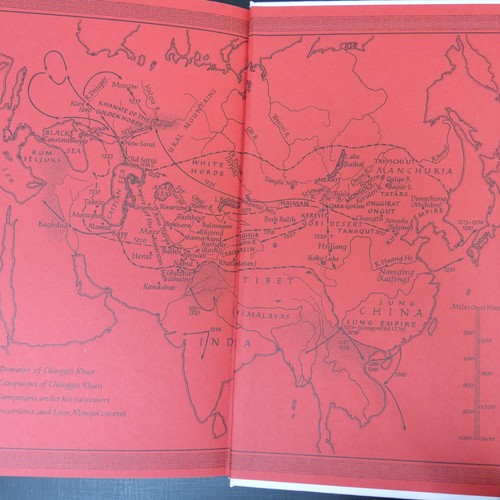 CHINGGIS KAHN - RULER OF THE MONGOLS, MAPS, WELL ILLUSTRATED FOLIO 1993 1ST ED - Bild 3 von 9