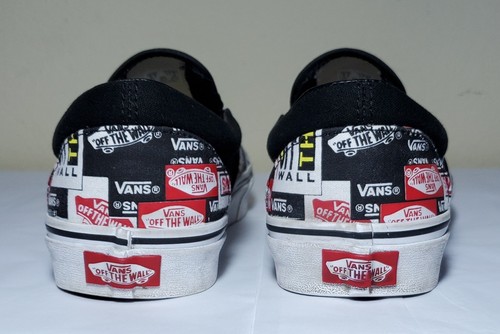 VANS Off The Wall Slip-On Shoes Mens Size 9.5 - 500714 - Picture 21 of 22