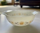 Vtg. Pyrex Town and Country 4 Qt Cinderella Mixing Handle Bowl #444 Near Mint