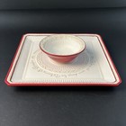 Grasslands Christmas Merry & Bright Chip & Dip Platter Party Serving Dish Tray