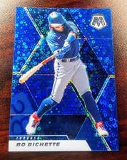 2021 Panini Mosaic Quick Pitch Blue Prizm #160 Bo Bichette Blue Jays /85