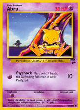 Abra 65/130 C Base Set 2 Pokemon MP
