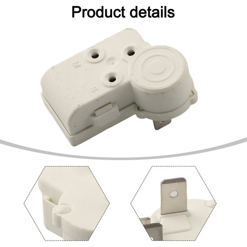 White Color PTC Starter Relay for Refrigerator Compressor Overload Protector - Picture 4 of 46