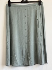 M S skirt 16 mint elastic waist