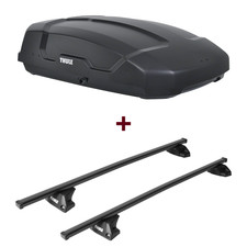 Dachbox Thule Force XT S + Dachträger Thule SquareBar für BMW 5er Touring F11