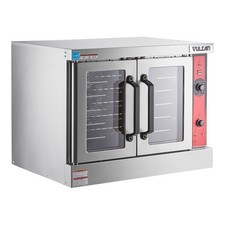 Vulcan NG Single Deck Full Size Gas Convection Oven - 50,000 BTU - No Legs