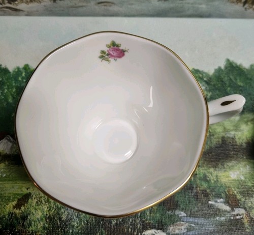 Royal Albert Old Country Roses Polka Blue teacup and saucer - Bild 6 von 10