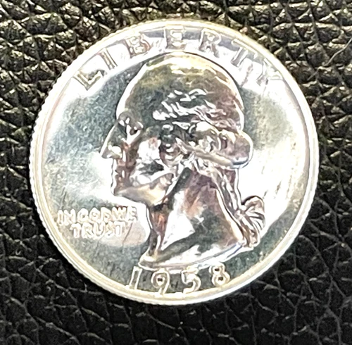 1958 Gem Proof Quarter 90% Silver