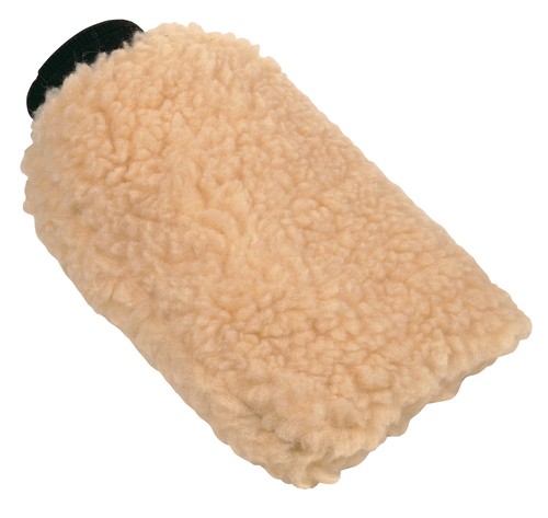 Carrand 40306 Wool Wash Mitt Synthetic Wool - Picture 2 of 6