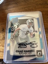 2017 OPTIC CHAD HANSEN RATED ROOKIE ON CARD AUTO COWBOYS /150. rookie card picture