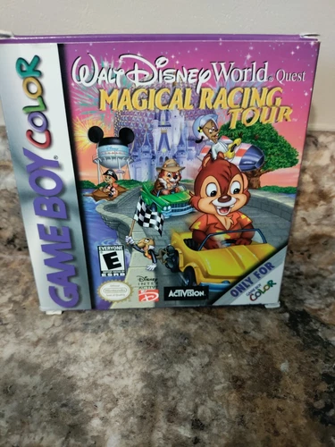 Walt Disney World Quest: Magical Racing Tour(Nintendo GameBoy Color CIB) TESTED