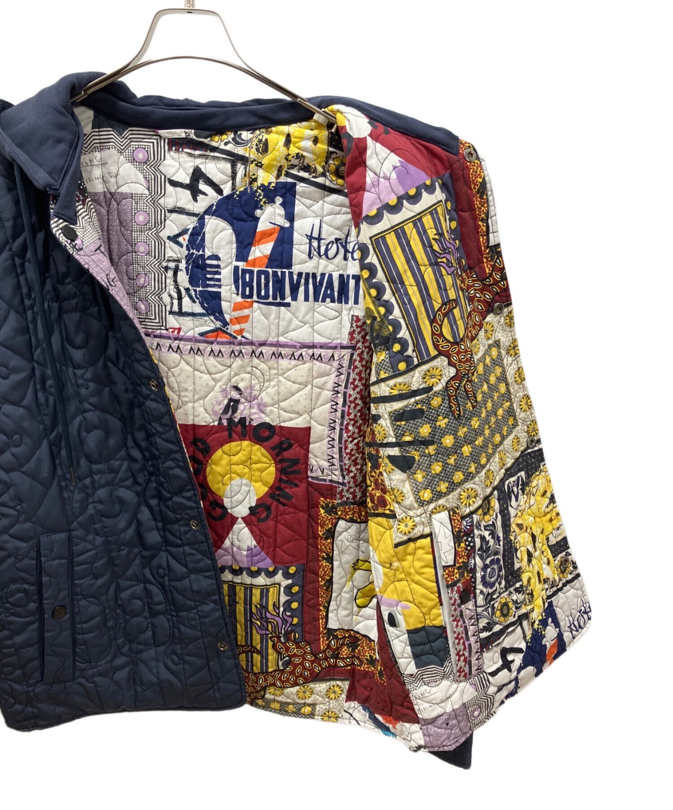 Desigual Patchwork reversible padded jacket Size:… - image 6