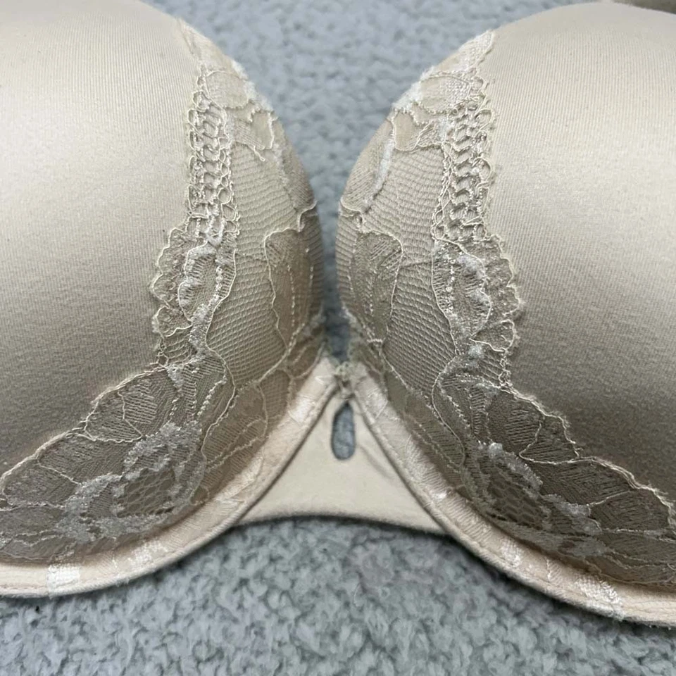 Victoria Secret Bra 32DDD T-Shirt Bra Body By Victoria Padded Perfect Coverage - Image 3 of 4