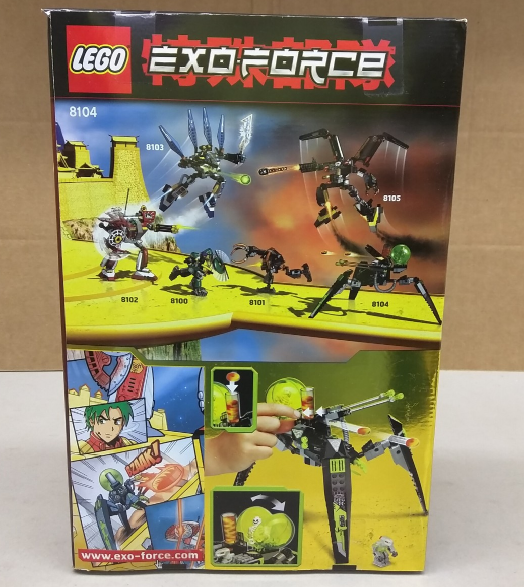 LEGO Exo-Force 8104 Shadow Crawler NEW! Spider Mech Robot