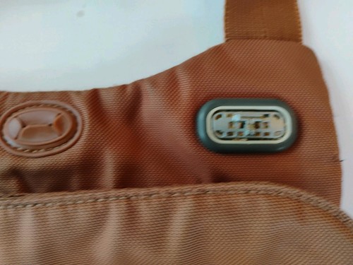 Tumi T-Tech Sac à Bandoulière Marron Nylon Mckenna 10" 5132CP Sangle Réglable, Lire ! - Photo 4/14