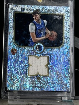 2025-26 Topps - Franchise Fabrics Cooper Flagg #FF-CF Holofoil (MEM, RC)