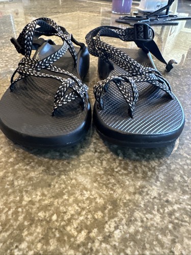 CHACO ZX2 Womens Sports Sandals Size 42/US 11 Toe Loop Black Hiking Outdoor - Picture 7 of 8