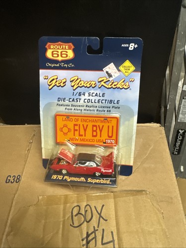Route 66 Original Toy Co. 1970 Plymouth Superbird New Mexico FLY BY U - Picture 8 of 9