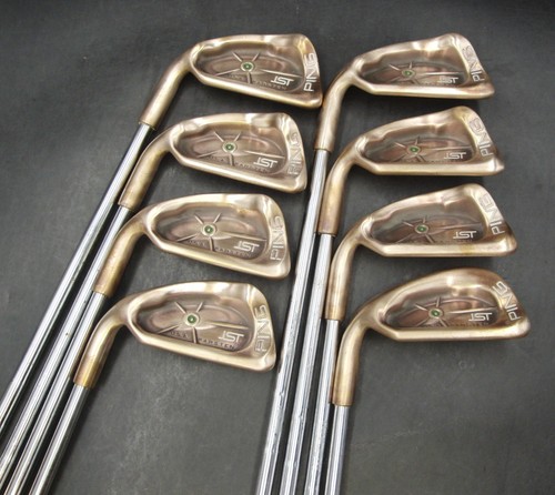 Set of 7 x Left-Handed Ping ISI BeCu Green Dot Irons 3-PW Regular Steel Shafts* - Picture 2 of 6