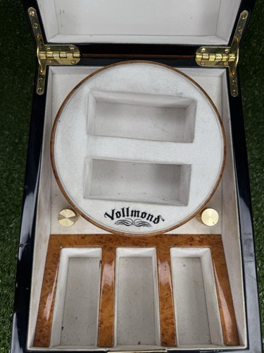 5 Watch Display Box Case Storage Electric Rotating Wood Grain *Untested* - Picture 7 of 9