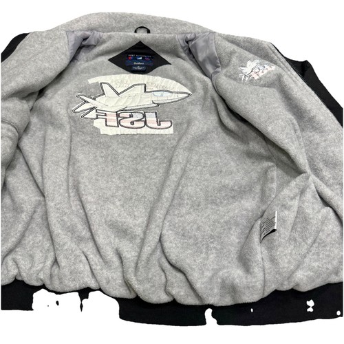Vtg Men’s Air Force Joint Strike F-35 Blk Bomber Jacket,Sz XL, Port Authority - Picture 8 of 14