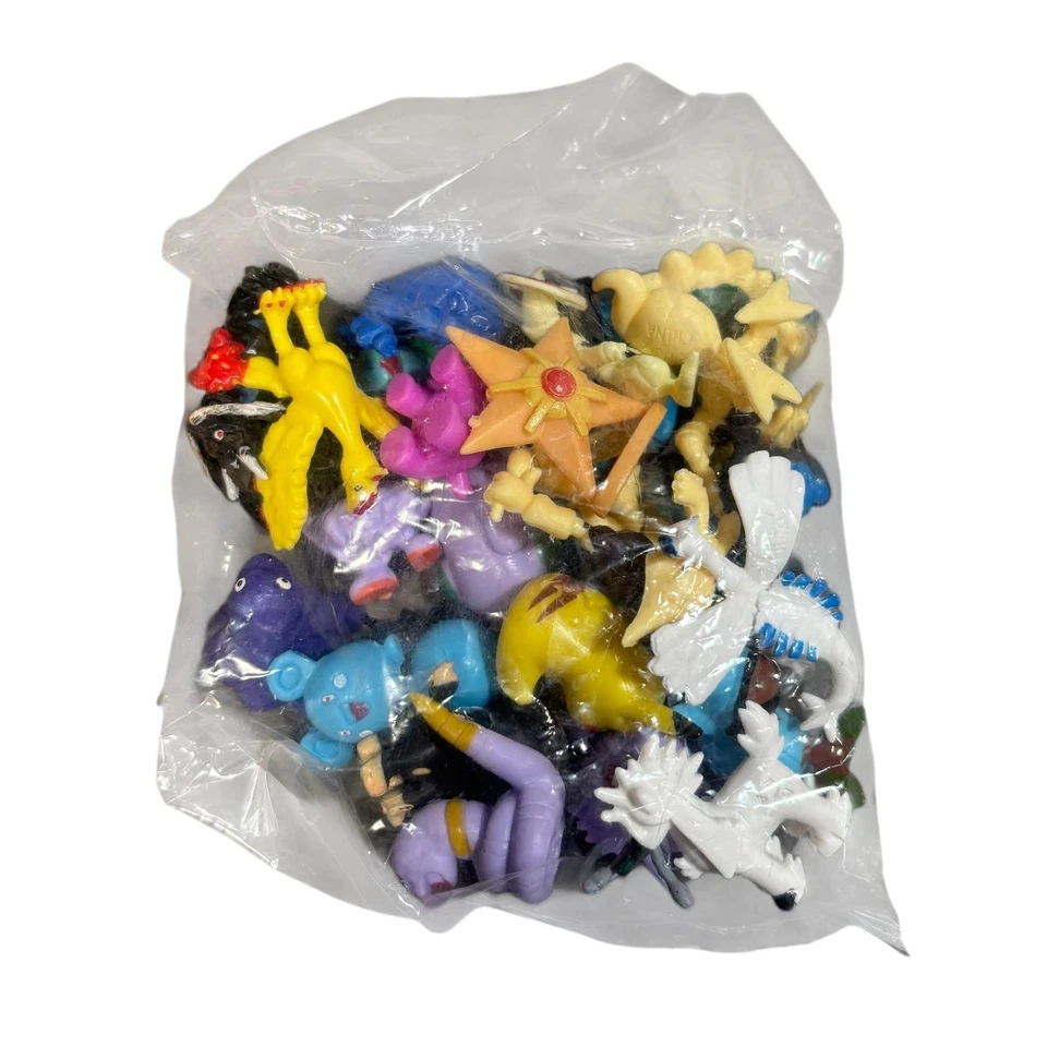 Lote de 24 mini figuras Pokemon personajes surtidos aleatorios juguetes Pikachu a granel Foto 3 de 4