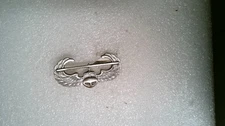 MILITARY INSIGNIA DULL SILVER COLOR METAL AIR ASSAULT WINGS