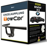 Starre AnhäNgerkupplung für BMW X3 07.2017-Jetzt Typ G01 / F97 / G08 Towcar NEU